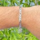 Pulseira Masculina 3x1, Folheada a Rhodium Branco - Foto 1